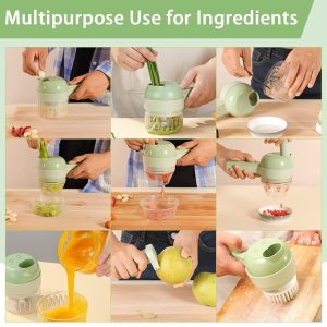 4 in 1 Electric Vegetables Cutter